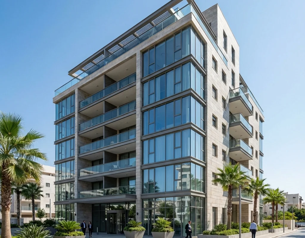 בניין מגורים מחודש