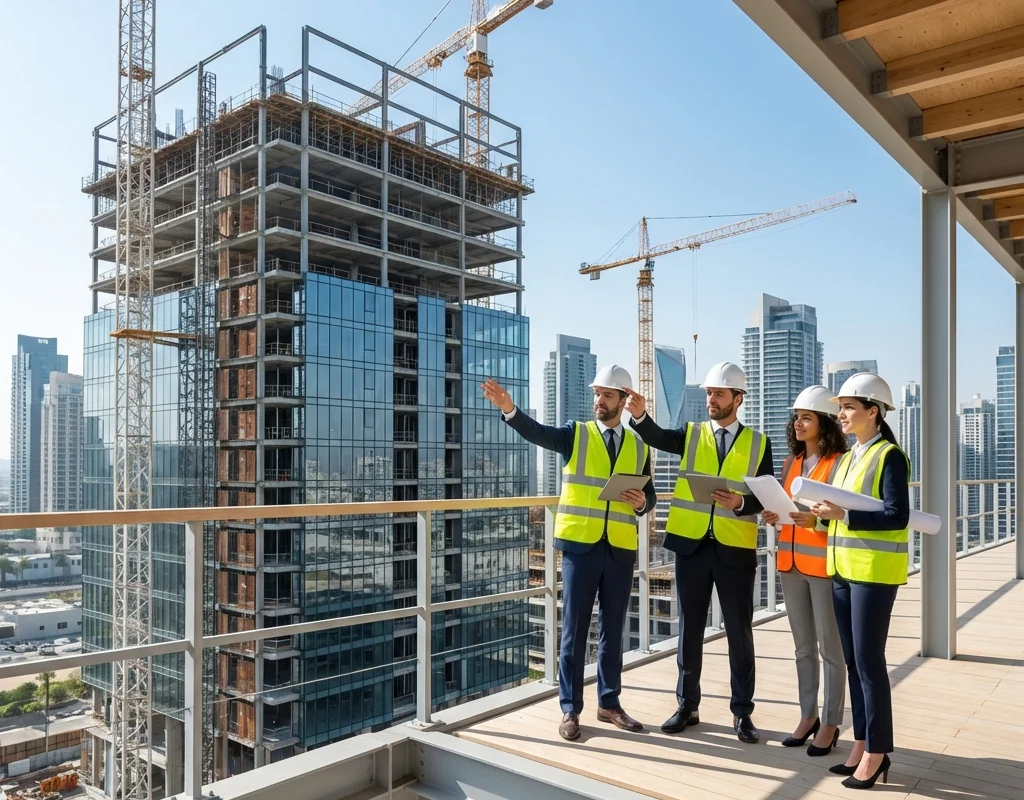 פרויקט התחדשות עירונית בבנייה